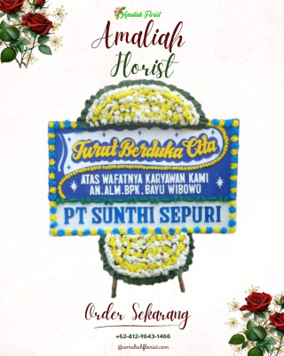 Papan Bunga Duka di Padaasih